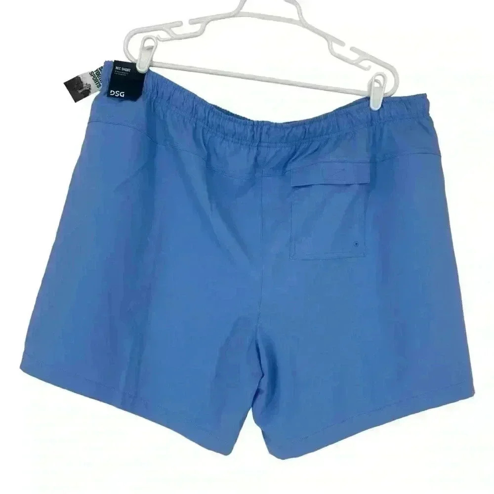 DSG SHORTS MENS XXL 6” REC MISTY CERULEAN ATHLETIC ATHLETE ATHLEISURE OUTDOOR - Picture 3 of 16